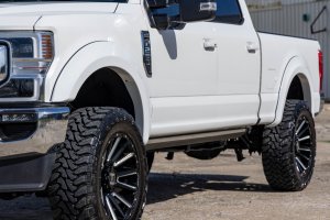 Ford F-350 Super Duty Fender Flares - Rough Country - Sport - BN Silver Spruce - '17-'22 Ford F-350 Super Duty Fender Flares - Rough Country - Sport - BN Silver Spruce - '17-'22